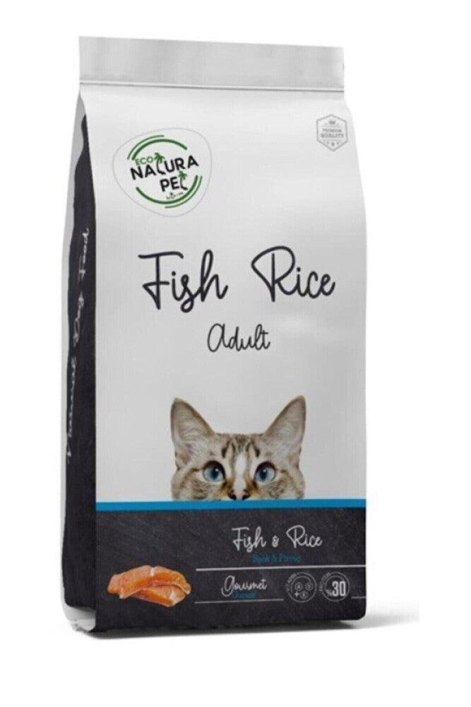 Eco Natura Pet Balıklı Gurme Yetişkin Kedi Maması 15 KG | SRC: Barcode: 8682315522099